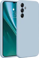 Etui i futerały do telefonów - Etteri Nakładka Etteri Silicone Case do Samsung Galaxy A34 5G jasnoniebieska - miniaturka - grafika 1