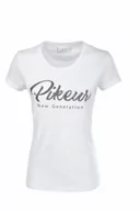 Koszulki jeździeckie - Pikeur Koszulka damska JILL SS20 - white - miniaturka - grafika 1