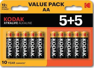 Kodak Bateria Xtralife AA / R6 10 szt. - Baterie i akcesoria - miniaturka - grafika 1