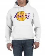 Bluzy męskie - Bluza Z Kapturem Los Angeles Lakers Nba L 0476 - miniaturka - grafika 1