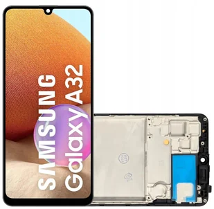 WYŚWIETLACZ EKRAN LCD DO SAMSUNG A32 4G OLED DUŻA POWIERZCHNIA EKRANU RAMKA - Części serwisowe do telefonów - miniaturka - grafika 1