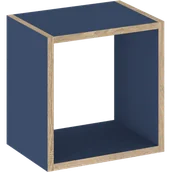 Szafy i szafki dla dzieci - Półka kwadratowa niebieska tutu blue - miniaturka - grafika 1