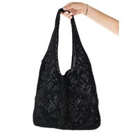 Torebki damskie - Alessio TORBA DAMSKA na ramię torebka NA ZAKUPY miejska BOHO shopperka - miniaturka - grafika 1