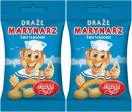 Gumy do żucia, lizaki, dropsy - Skawa Cukierki Draże śmietankowe Marynarze 70g x 2 | Zestaw Dwupak - miniaturka - grafika 1