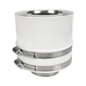 Rury i kanały wentylacyjne - Adapter powietrzno - spalinowy 60/100 mm biały SPIROFLEX - miniaturka - grafika 1