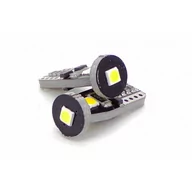 Żarówki samochodowe - W5W Żarówka Led T10 12V-18V Canbus 240Lm Biała Motoledy - miniaturka - grafika 1