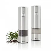 Siekacze tarki i szatkownice - Zestaw elektrycznych młynków do pieprzu lub soli i.mill – stal nierdzewna kod: AH-EP104 - miniaturka - grafika 1