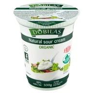 Zdrowa żywność - Dobilas Ekologiczna śmietana 330 g - miniaturka - grafika 1