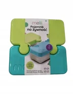 Akcesoria do karmienia - MELII Pojemnik na żywność przekąski puzzle 2 elementy 805 - miniaturka - grafika 1