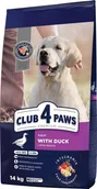 Sucha karma dla psów - Club 4 Paws Premium Dla Psów Dorosłych Rasy Duże Kaczka Duck 14Kg - miniaturka - grafika 1