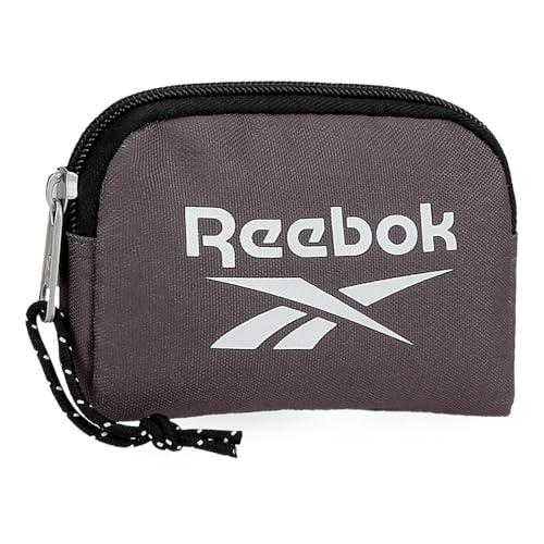 Reebok Boston Portfel Szary 12x8x2 cm Poliester by Joumma Bags, Szary, portmonetka