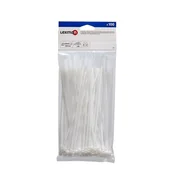 Inne mocowania - LEXMAN Opaska zaciskowa 3.5 x 200 mm 100 szt. biały - miniaturka - grafika 1