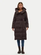 Kurtki damskie - Vero Moda Kurtka puchowa Leonie 10311566 Brązowy Regular Fit - miniaturka - grafika 1