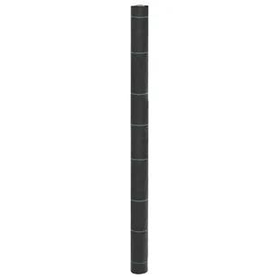 vidaXL Agrowłóknina antychwastowa, czarna, 1,5x50 m, PP - Agrowłókniny - miniaturka - grafika 1