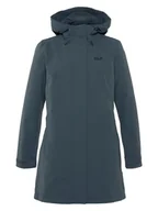 Kurtki i kamizelki sportowe damskie - Jack Wolfskin Parka funkcyjna "Kiola" w kolorze morskim - miniaturka - grafika 1
