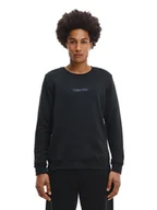 Bluzy męskie - CALVIN KLEIN BLUZA MĘSKA L/S SWEATSHIRT BLACK NM2165E UB1 - Rozmiar: S - miniaturka - grafika 1