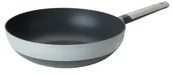Patelnie - Tasty Nieprzywierająca patelnia wok dwukolorowa, 28 x 7,8 cm – kute aluminium, nadaje się do płyt indukcyjnych, uchwyt Soft-Touch - miniaturka - grafika 1