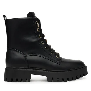 Trapery Guess FLTFNA ELE10 Czarny - Botki damskie - miniaturka - grafika 1