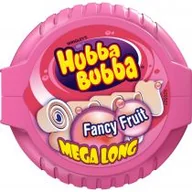 Gumy do żucia, lizaki, dropsy - Wrigley Guma Hubba Bubba Mega Long Fancy Fruit Tape 56g - miniaturka - grafika 1