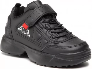 Buty dla chłopców - Kappa Rave NC K 260782K-1111 chłopięce sneakersy, czarne, rozmiar 30 - grafika 1