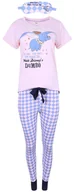 Piżamy damskie - Różowo-niebieska piżama + opaska Dumbo DISNEY M - miniaturka - grafika 1