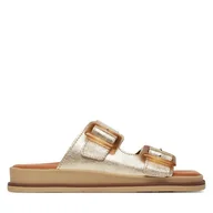 Klapki i japonki damskie - Klapki Tamaris 1-27207-42 Złoty - miniaturka - grafika 1