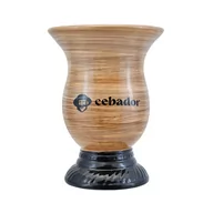Yerba Mate - Tykwa Ceramiczna "Carlos" - ok. 300 ml - miniaturka - grafika 1
