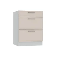 Szafki kuchenne - Szafka Dolna Alto 3 Szuflady 60X82 Mdf Kaszmir - miniaturka - grafika 1