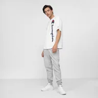 Spodnie sportowe męskie - Męskie spodnie dresowe CHAMPION LEGACY Rib Cuff Pants - miniaturka - grafika 1