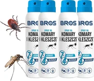 Zwalczanie i odstraszanie szkodników - Bros BROS - spray na komary i kleszcze 90ml - 4 szt. - miniaturka - grafika 1