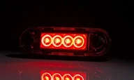 Akcesoria do przyczep i kamperów - Lampa Obrysowa Obrysówka Led Boczna Ft-073C Polska - miniaturka - grafika 1