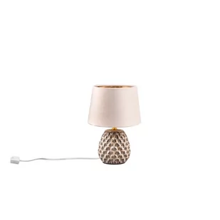 Beżowa lampa stołowa (wysokość 27 cm) Ariana – Trio - Noże stołowe - miniaturka - grafika 1