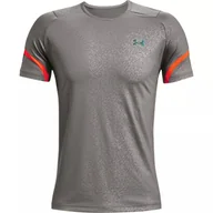Koszulki męskie - Koszulka męska Under Armour HG Rush 2.0 Emboss SS-S - miniaturka - grafika 1