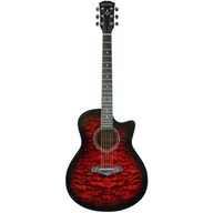 Gitary akustyczne - Gitara akustyczna ARROW Tiger Series Czerwony - miniaturka - grafika 1