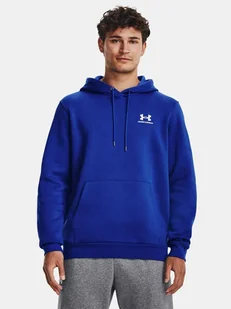 Bluza męska z kapturem kangurka UNDER ARMOUR 1373880-400 Niebieski - Bluzy męskie - miniaturka - grafika 1