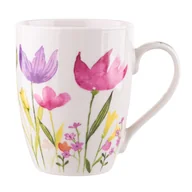 Kubki - KUBEK PORCELANOWY 300ML WIOSENNY TULIP KWIATY - miniaturka - grafika 1