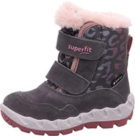 Śniegowce damskie - Superfit śniegowce dla dziewczynek Icebird, szary - szary różowy 2000-20 EU - miniaturka - grafika 1