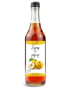 Syrop z Pigwy 500 ml Naturalny Owocowy Aromat - Syropy i koncentraty owocowe - miniaturka - grafika 1