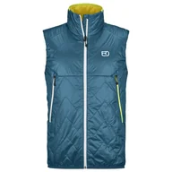 Kamizelki męskie - Kamizelka męska Ortovox Swisswool Piz Vial Vest M Rozmiar: XL / Kolor: niebieski - miniaturka - grafika 1