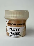 Dodatki do ciast w proszku - Barwnik perłowy ”Złoty piasek” 2 g - miniaturka - grafika 1