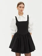 Sukienki - Imperial Sukienka koktajlowa AFHMIQD Czarny - miniaturka - grafika 1