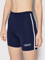 Spodenki damskie - adidas Szorty sportowe HL6562 Granatowy Tight Fit - miniaturka - grafika 1