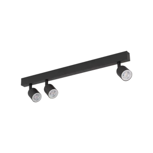 Top lampa sufitowa (spot) 3-punktowa czarna 4762 - Lampy sufitowe Top lampa sufitowa (spot) 3-punktowa czarna 4762 - Lampy sufitowe - miniaturka - grafika 1