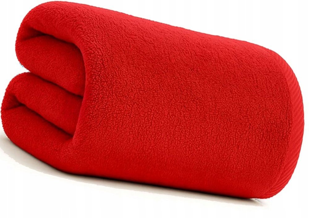 RĘCZNIK FROTTE KĄPIELOWY 50x100 PUSZYSTY MIĘKKI ZAWIESZKA 500g Czerwony