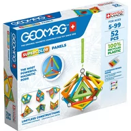 Klocki - Geomag - Klocki Supercolor Panels Recycled 52 elementów G378 - miniaturka - grafika 1