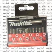 MAKITA ZESTAW KOŃCÓWEK WKRĘTAKOWYCH + TULEJKA (12szt)$ (D-31083) - Akcesoria do elektronarzędzi - miniaturka - grafika 1
