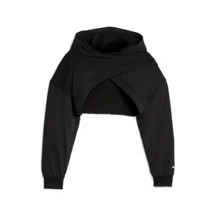 Bluza z kapturem damska Puma FIT MOVE CROP czarna 52386801-XS - Bluzy damskie - miniaturka - grafika 1
