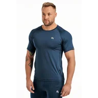 Koszulki sportowe damskie - Koszulka fitness szybkoschnąca męska Rough Radical Vital Zip - miniaturka - grafika 1