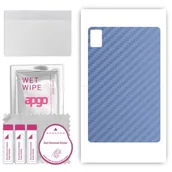 Akcesoria do tabletów i e-booków - folia naklejka skórka strukturalna na TYŁ do Blackview Tab 8 WiFi - Carbon Granatowy - apgo SKINS - miniaturka - grafika 1