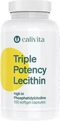 Suplementy diety - Triple Potency Lecithin Calivita 100 kapsułek - miniaturka - grafika 1